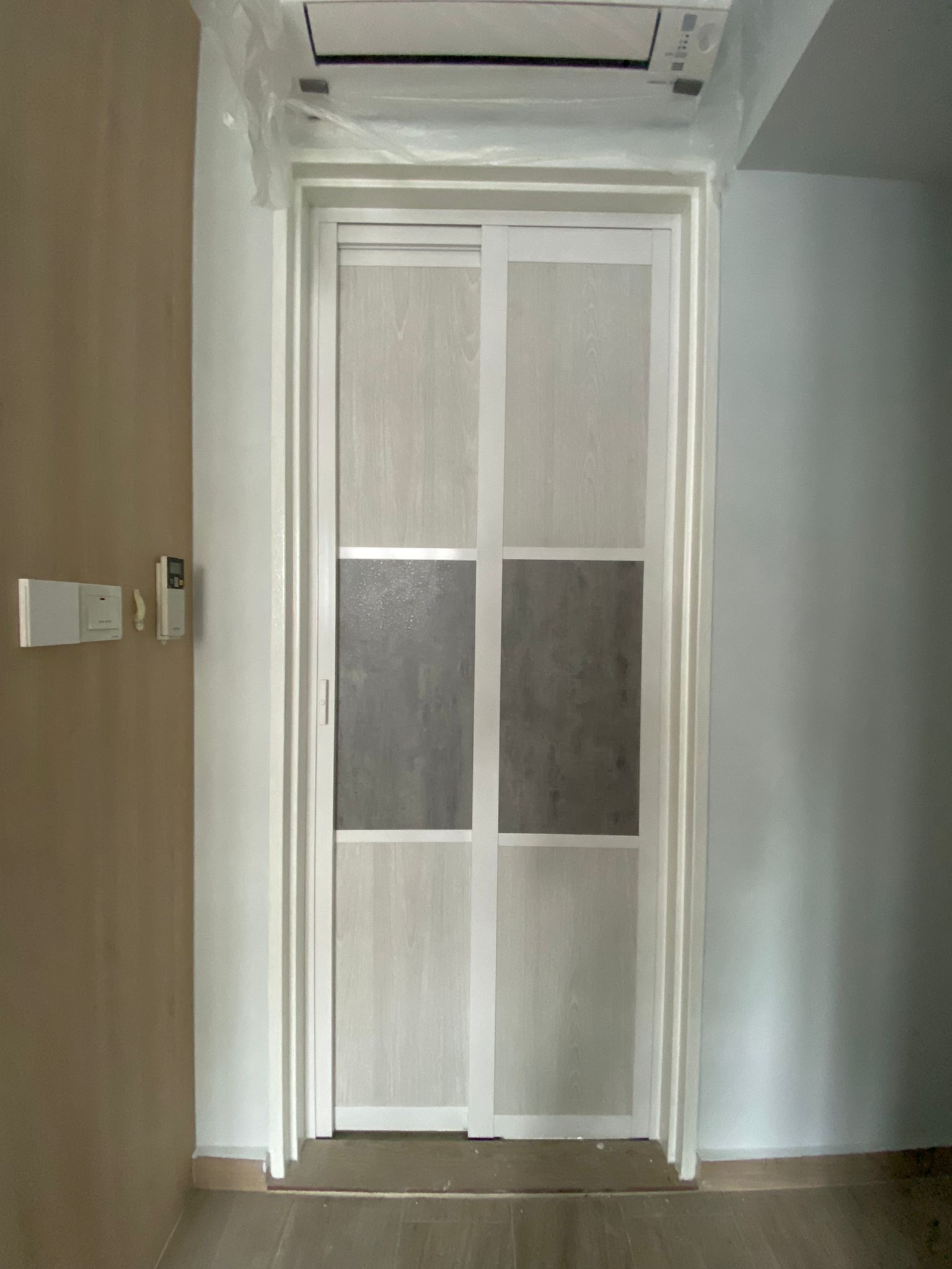 Slide & Swing Door