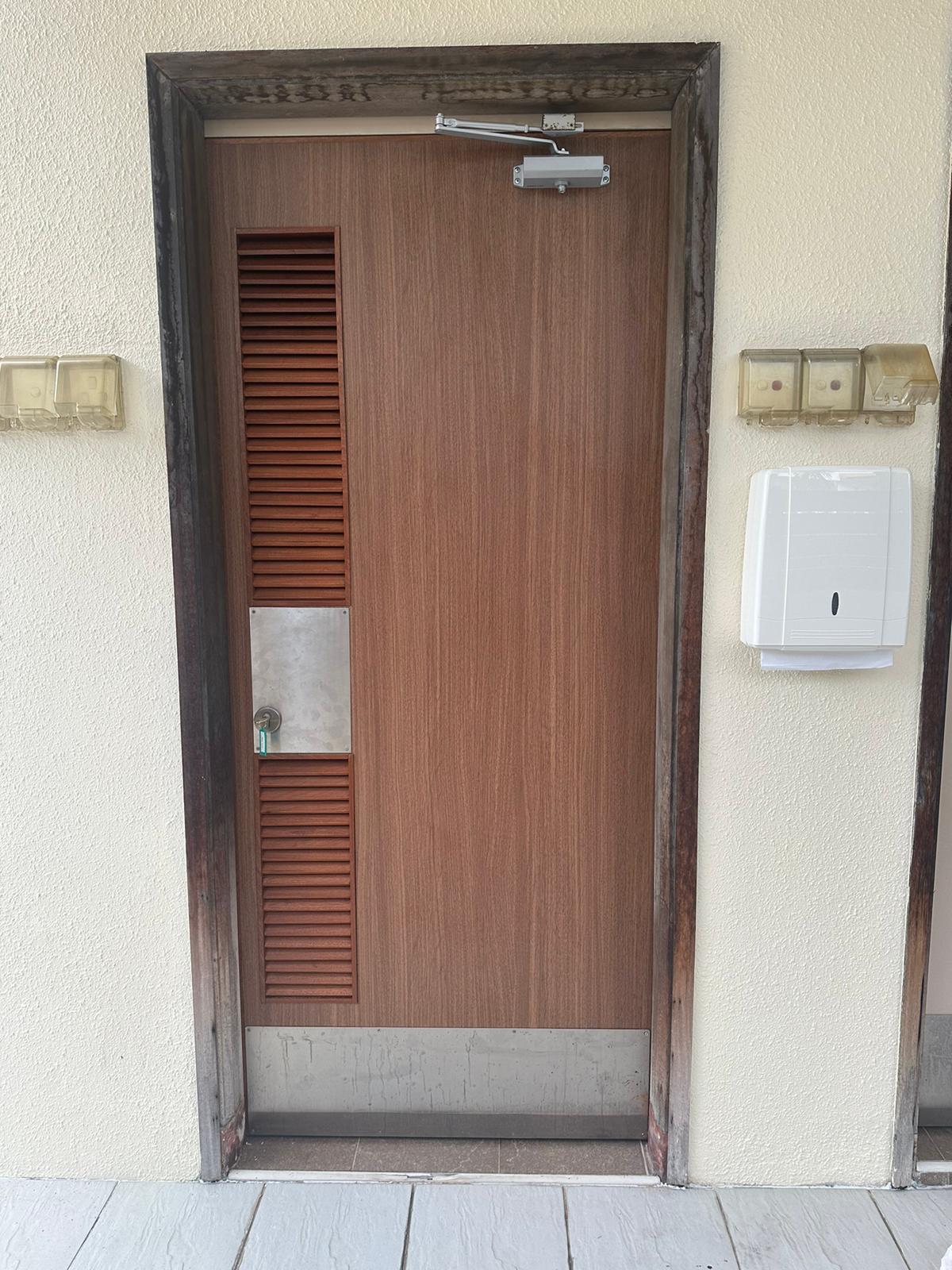 Laminated Louver door