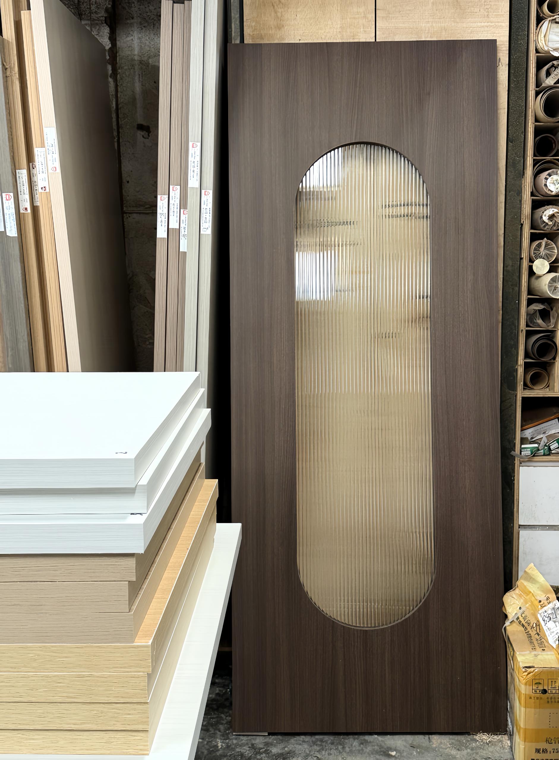 Special Shape Glass door